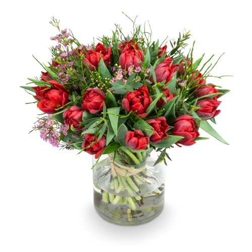 Kytice prémiových tulipánů